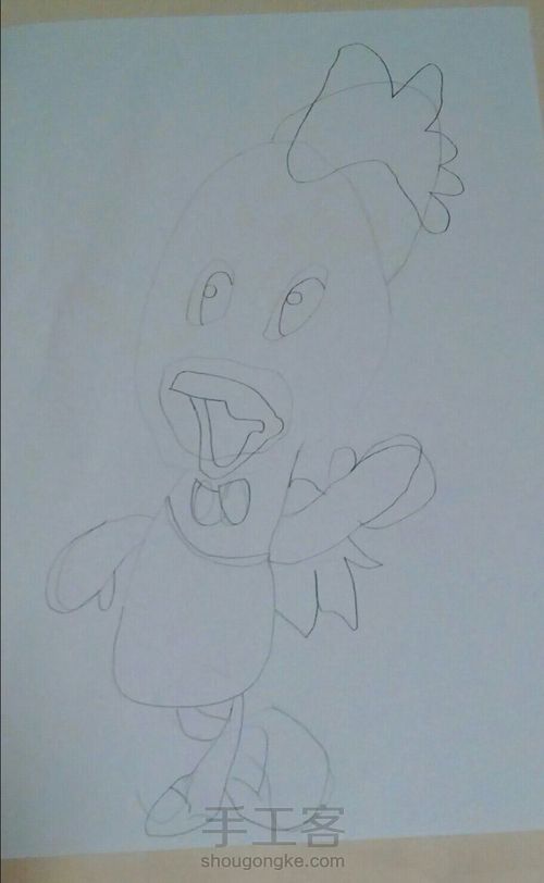 小小鸭子 第3步