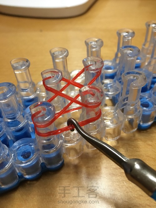 泡泡手链教程 第5步