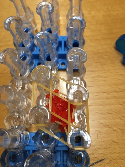 泡泡手链教程 第22步