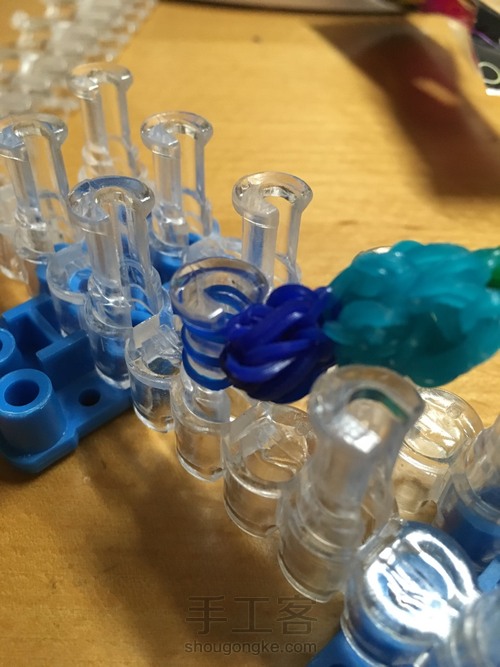 泡泡手链教程 第33步