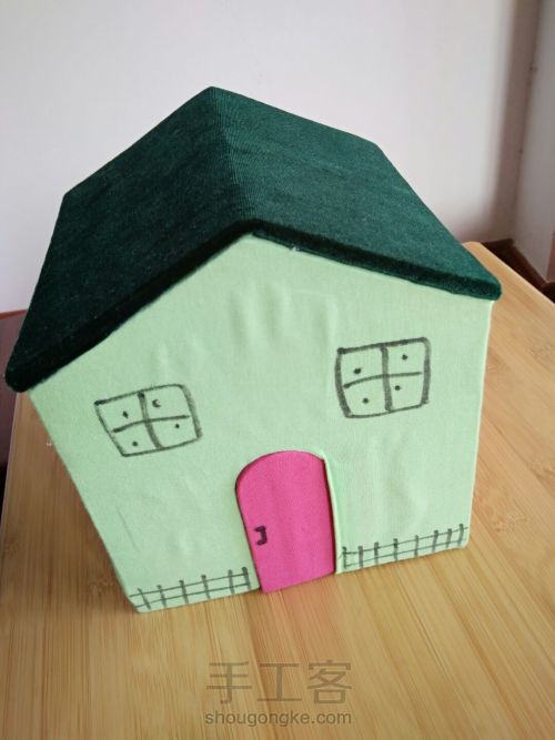 纸板DIY小房子 第14步