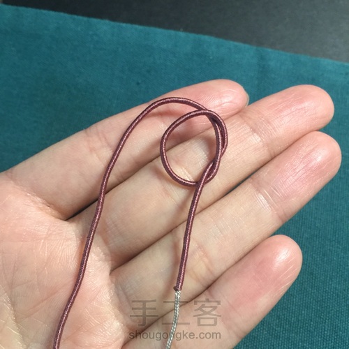 中国结之曼陀罗结 第3步