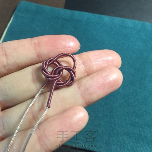 中国结之曼陀罗结 第12步