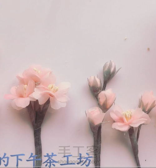 黑桃造花教程——桃花 第23步