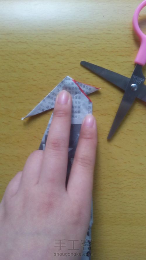 简单的小动物折纸 第6步