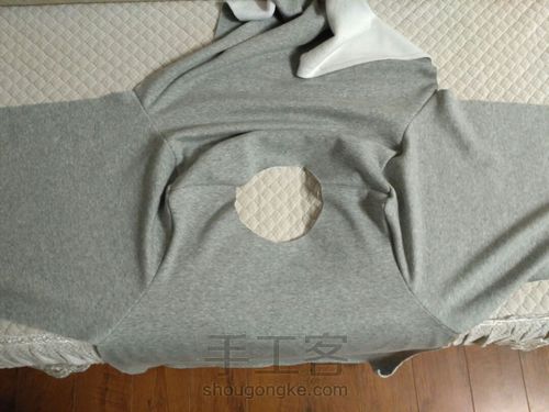 自己动手做衣服~卫衣制作过程 第11步