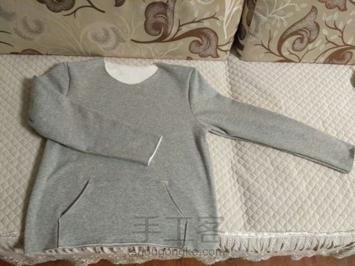 自己动手做衣服~卫衣制作过程 第15步