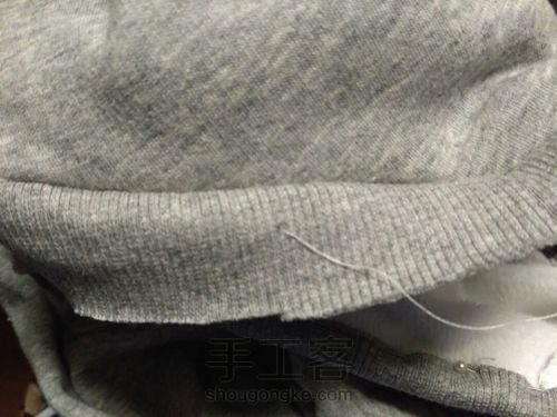 自己动手做衣服~卫衣制作过程 第33步