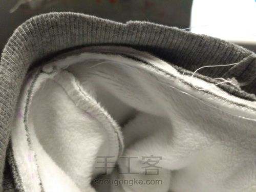 自己动手做衣服~卫衣制作过程 第34步