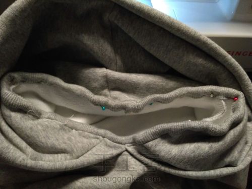 自己动手做衣服~卫衣制作过程 第36步