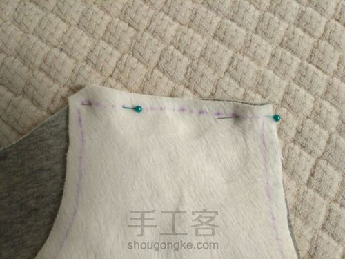 自己动手做衣服~卫衣制作过程 第7步