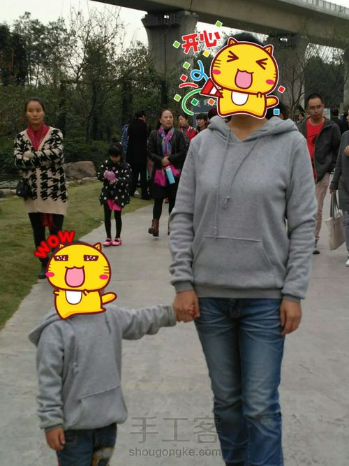 自己动手做衣服~卫衣制作过程 第38步