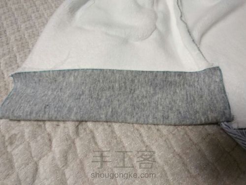 儿童带帽恐龙卫衣制作详细教程 第14步