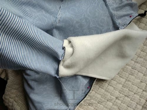 儿童带帽恐龙卫衣制作详细教程 第26步