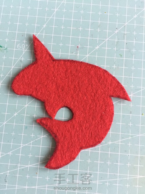 大鱼海棠,个性挂饰 第2步