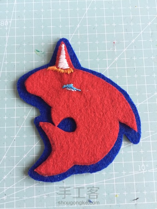 大鱼海棠,个性挂饰 第5步