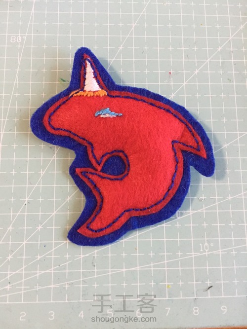 大鱼海棠，个性挂饰 第6步