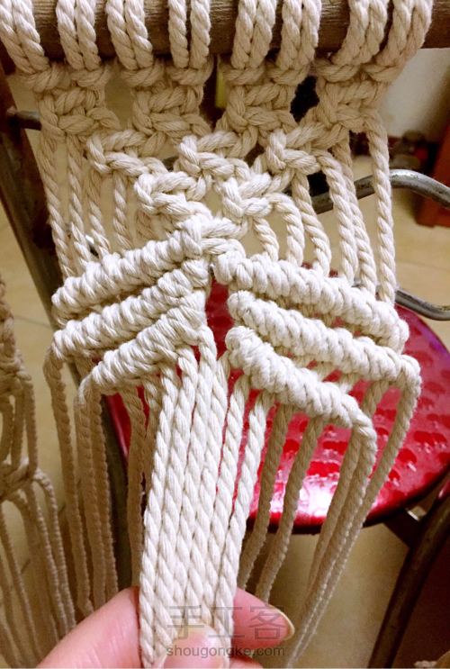 简易挂毯编织 第10步