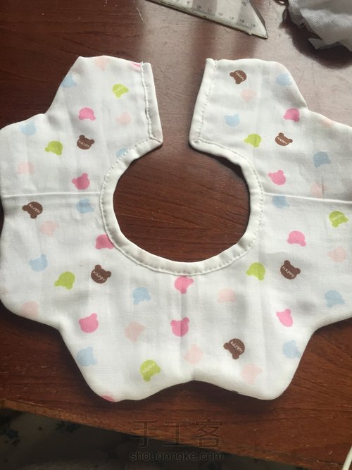 花形360度围兜 第6步