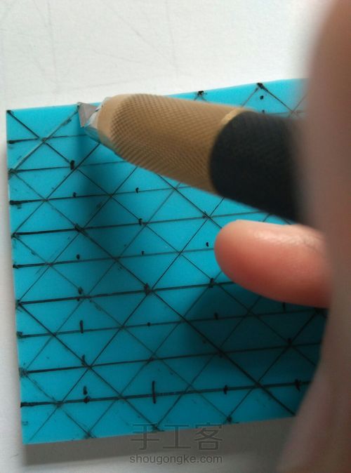 橡皮章留白【钻石留白，雪花留白，碎镜留白】 第18步