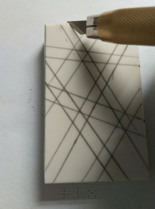 橡皮章留白【钻石留白，雪花留白，碎镜留白】 第30步