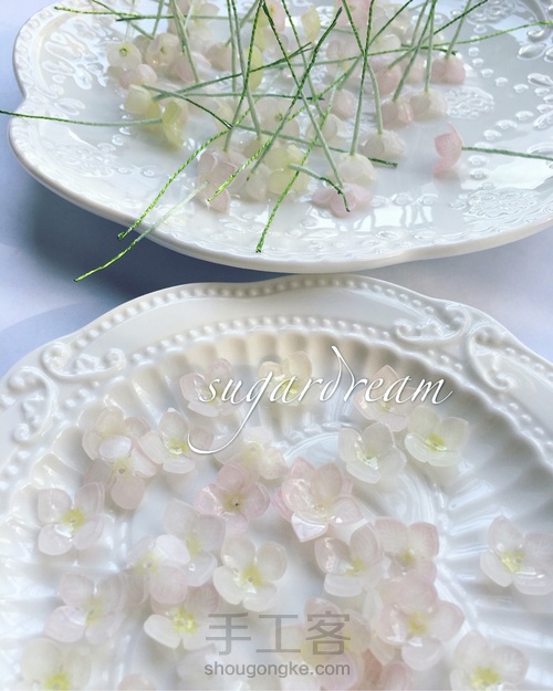 热缩绣球迷你盆栽 第12步