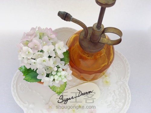 热缩绣球迷你盆栽 第18步