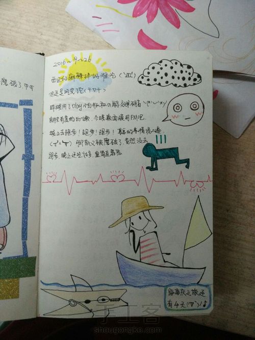 手账内容 第6步