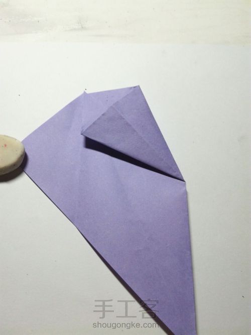 折纸三头纸鹤 第13步