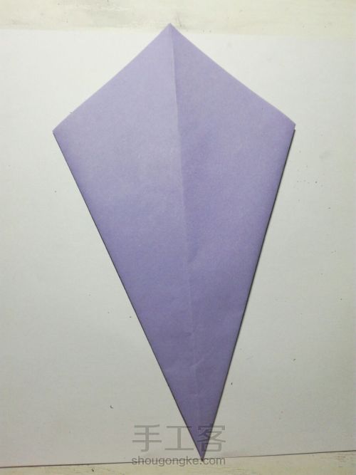 折纸三头纸鹤 第3步