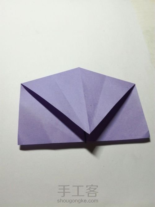 折纸三头纸鹤 第36步