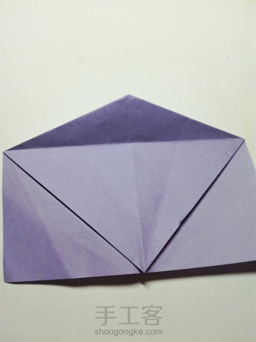 折纸三头纸鹤 第38步