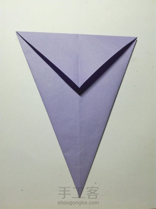 折纸三头纸鹤 第4步