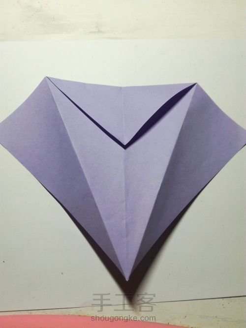 折纸三头纸鹤 第5步