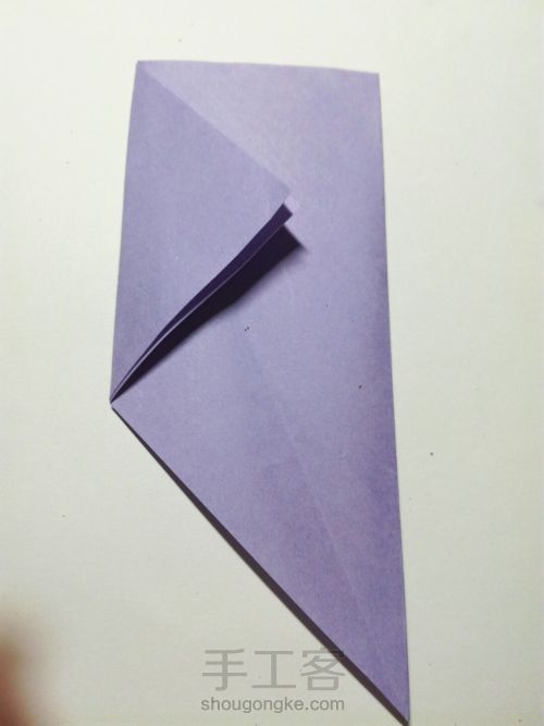 折纸三头纸鹤 第7步