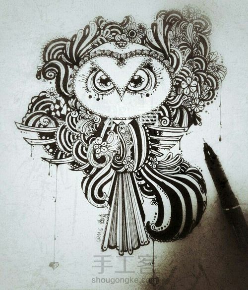 禅绕画（转） 第1步