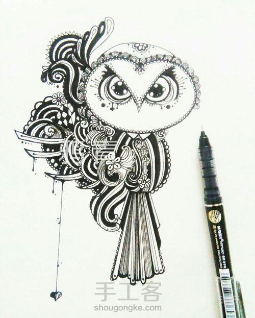 禅绕画（转） 第7步