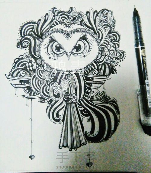 禅绕画（转） 第9步