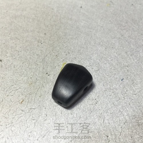 紫光檀佛头三通 第13步