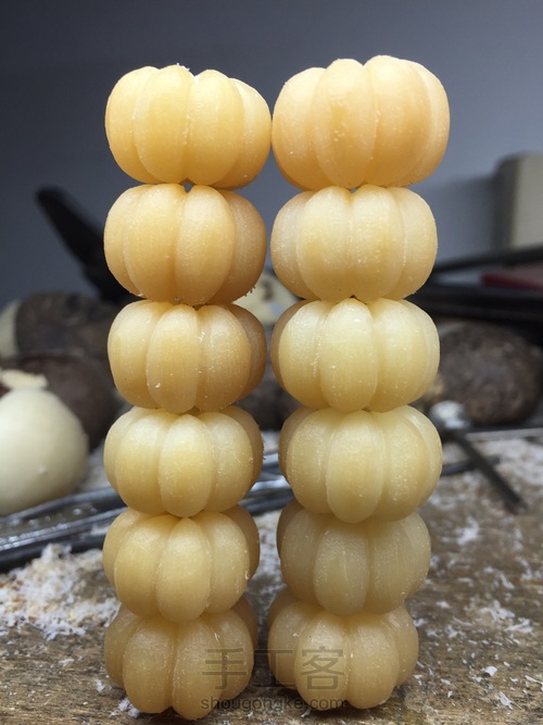 曾氏雕刻——风化菩提根南瓜手串 第17步