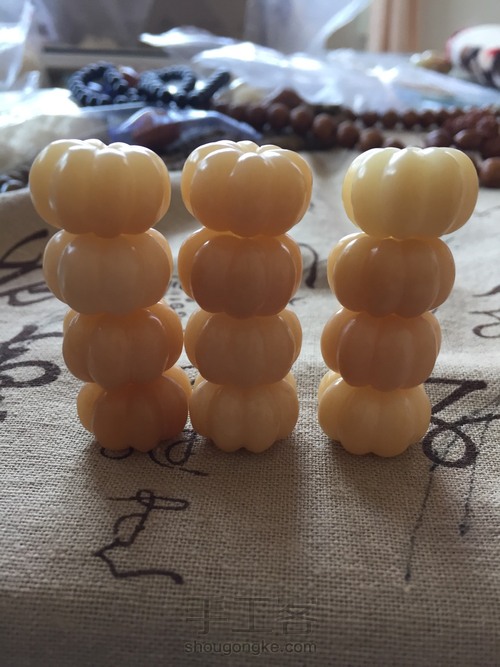 曾氏雕刻——风化菩提根南瓜手串 第31步