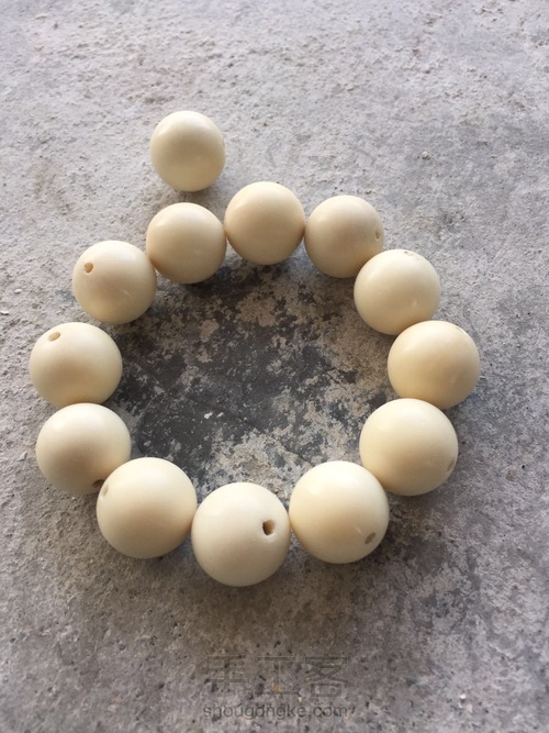 象牙果——圆珠手串
没有买卖，没有杀害 第7步