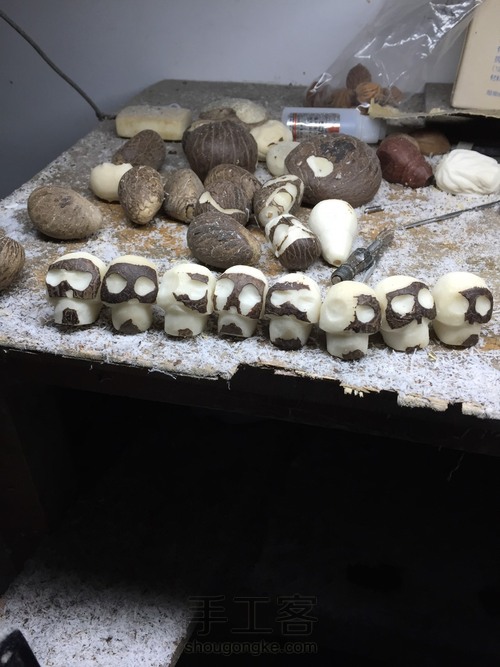 象牙果——骷髅头 第1步