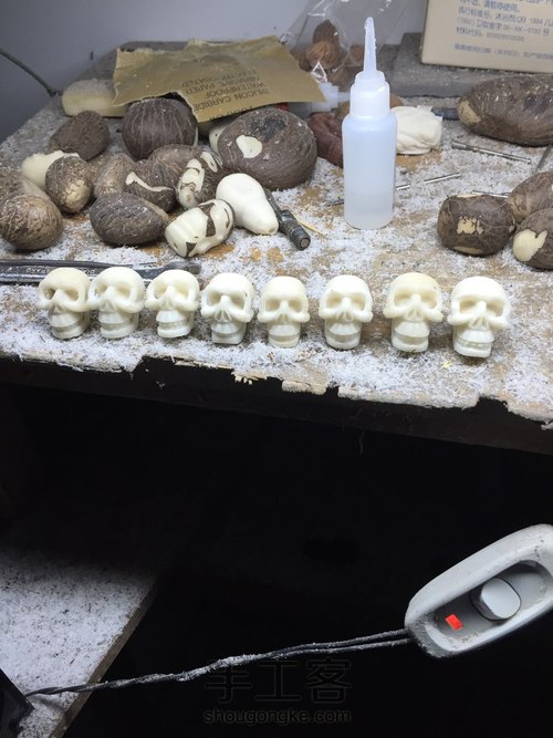 象牙果——骷髅头 第5步