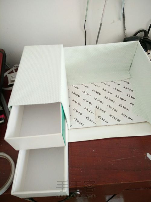 化妆收纳盒 第4步