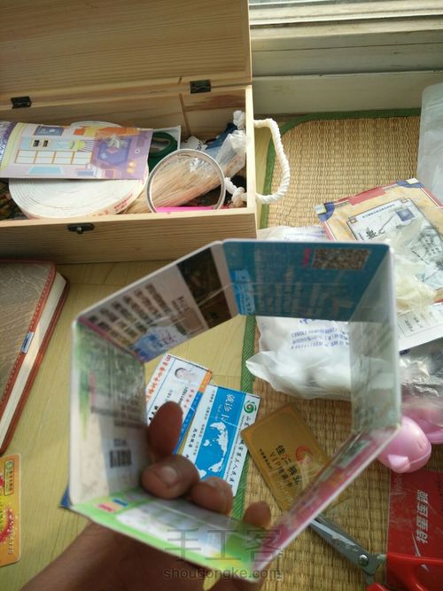 六角形小笔筒 第2步