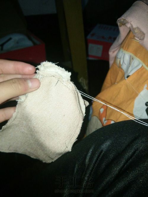 自制蝙蝠袖外套 第7步