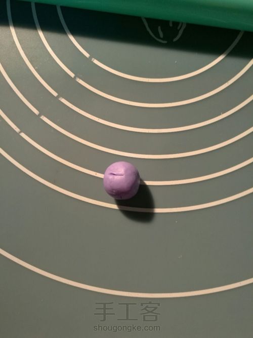 紫睡莲珍珠胸针 第4步