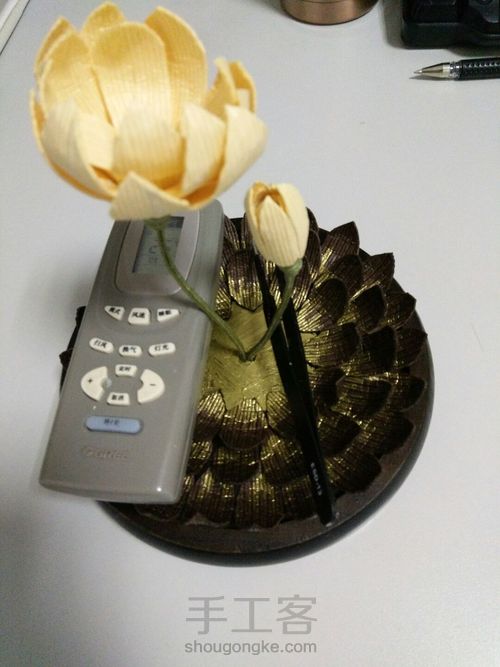 香器~~~莲花灯 第6步