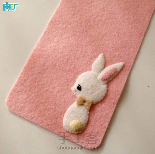 不织布简易眼镜袋（已转载） 第11步